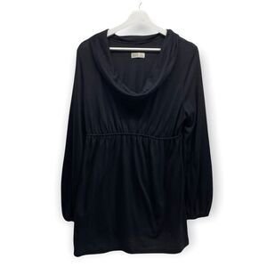 Old Navy Large Maternity Black Cowl Neck Top